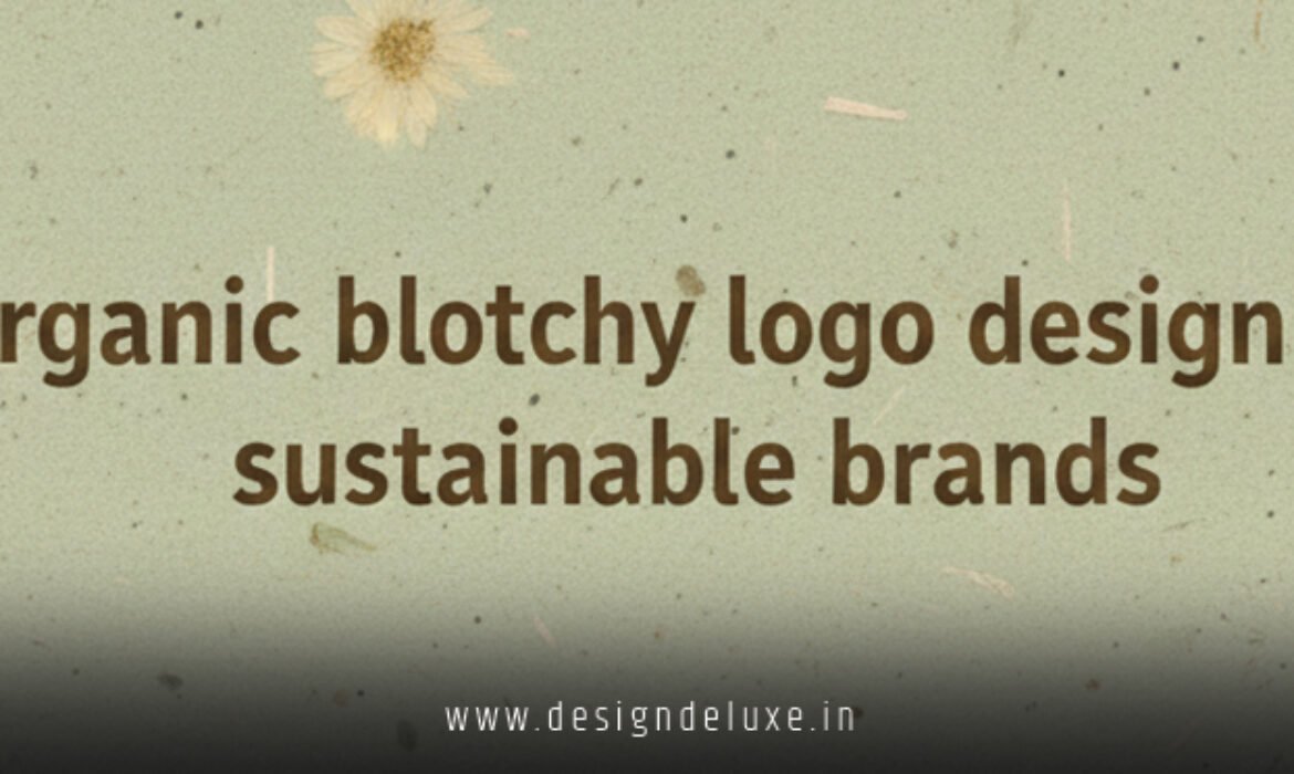 Organic Blotchy Logo Design for Sustainable Brands