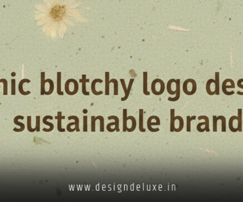 Organic Blotchy Logo Design for Sustainable Brands