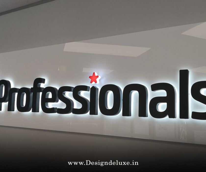3D Lit Acrylic Letters LED Digital Signage