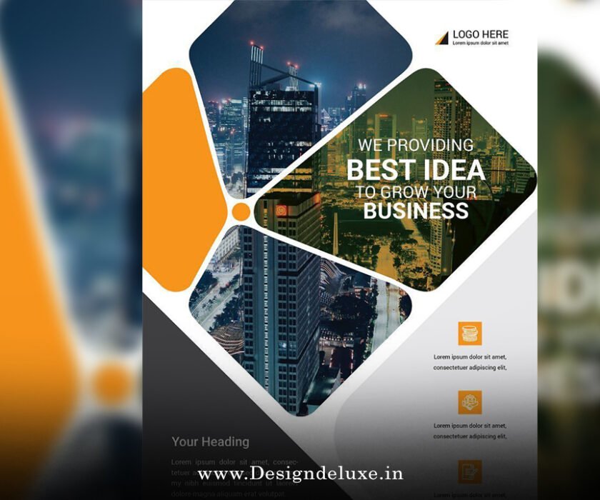 Custom Brochure Design with Bold Typography 2026