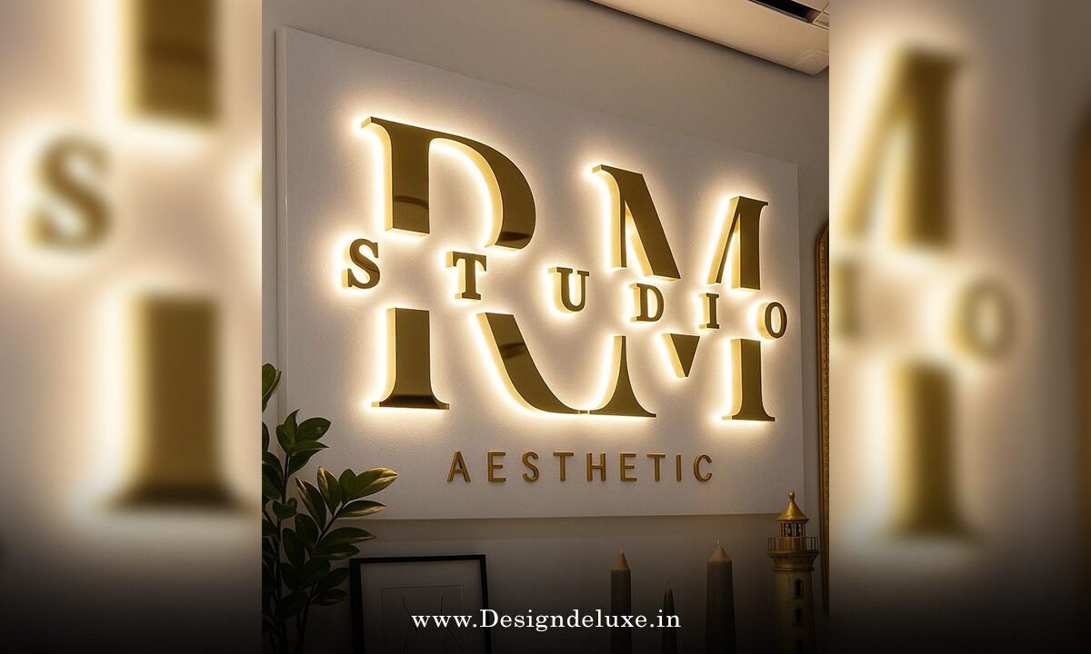 Custom led backlit acrylic signs for retail