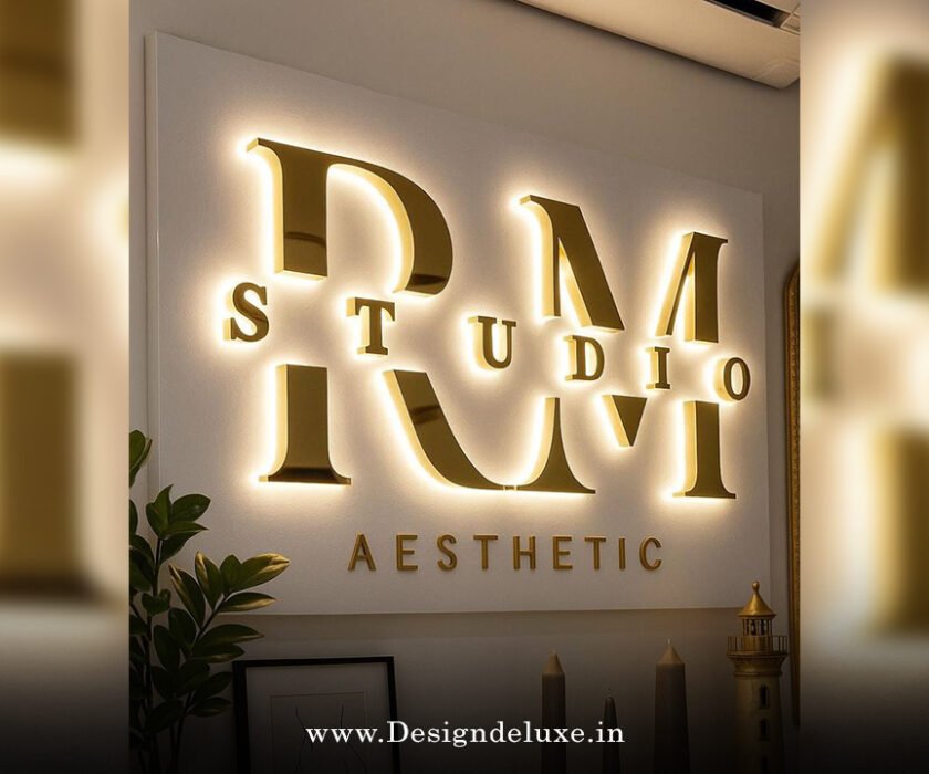 Custom led backlit acrylic signs for retail