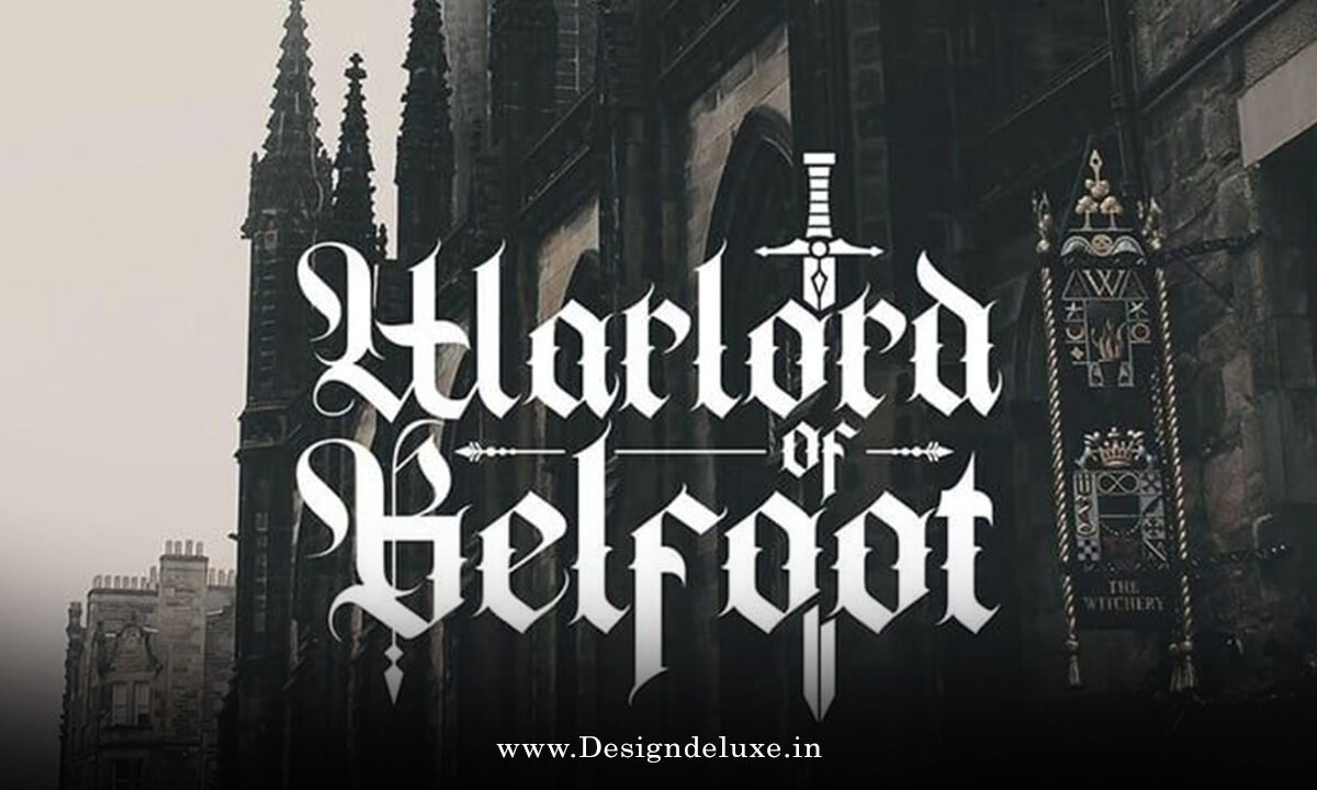 Custom Story Driven Gothic Heritage Typography