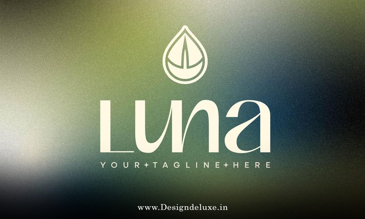 Fluid organic shape professional logo creation