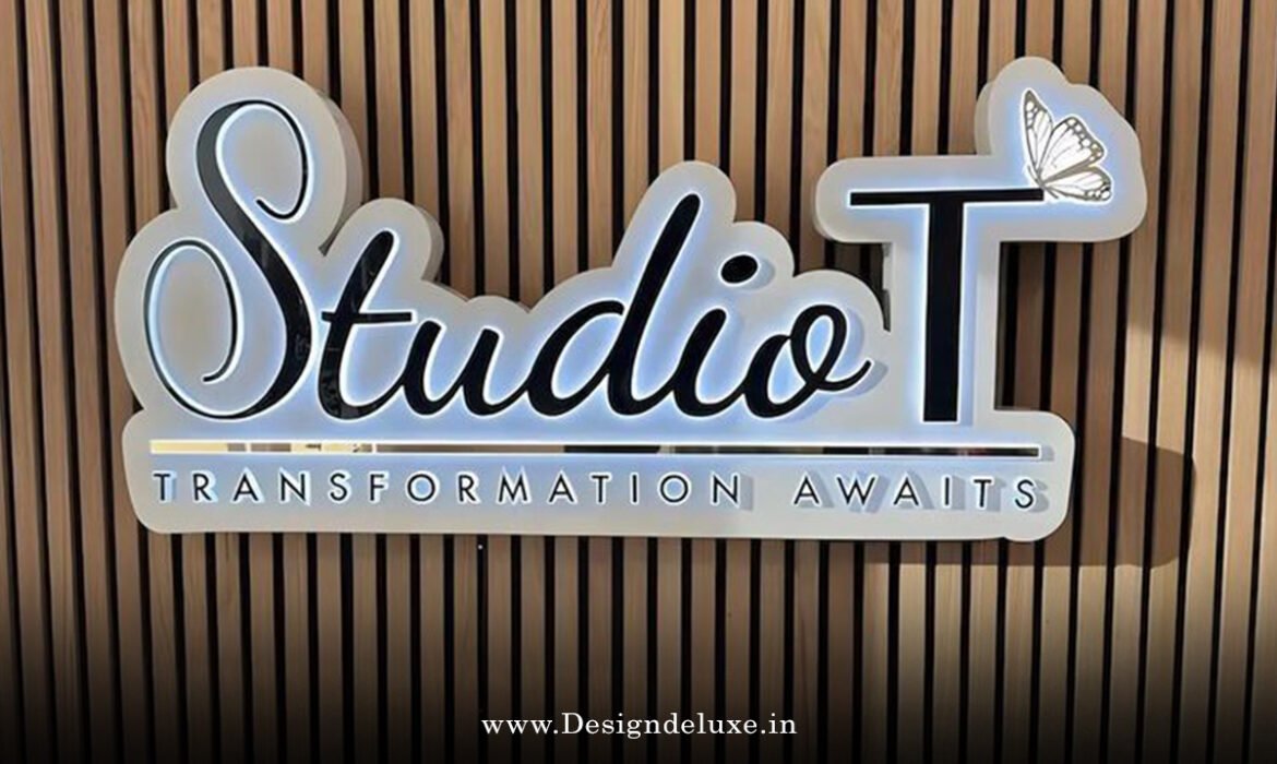 Illuminated acrylic channel letters with led