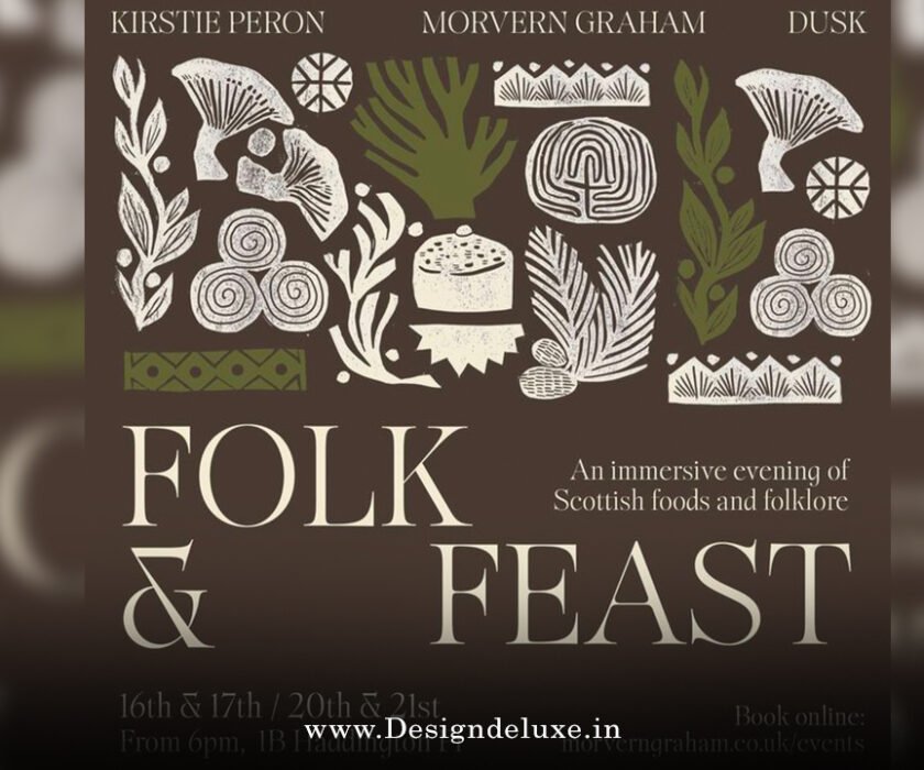 Modern flyer templates with naive design style