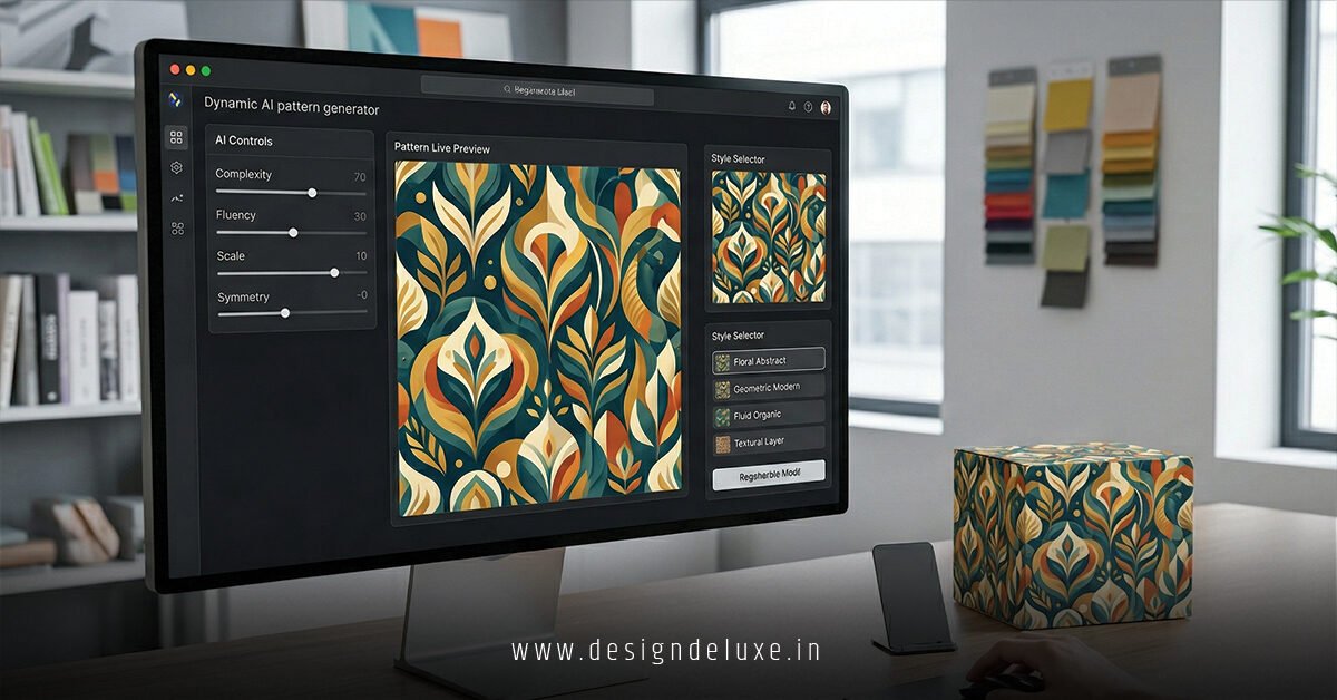 Dynamic AI Pattern Generators for Scalable Packaging Motifs