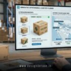 Generative AI mockup generators for packaging distribution planning