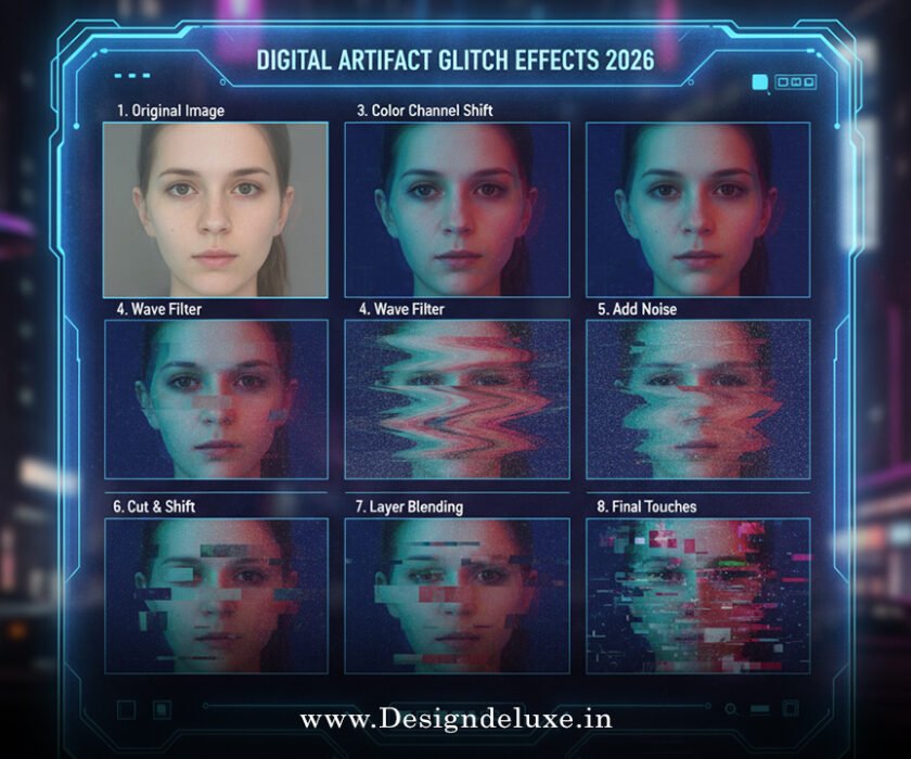 How to Add Digital Artifacts Glitch Effects 2026