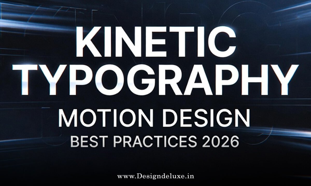 Kinetic typography motion design best practices 2026