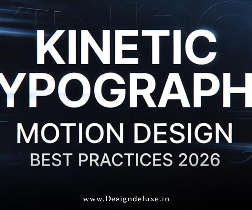 Kinetic typography motion design best practices 2026