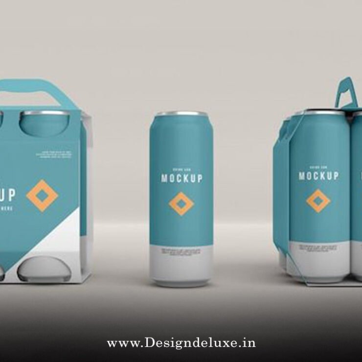 Custom folding carton packaging design for premium beverages
