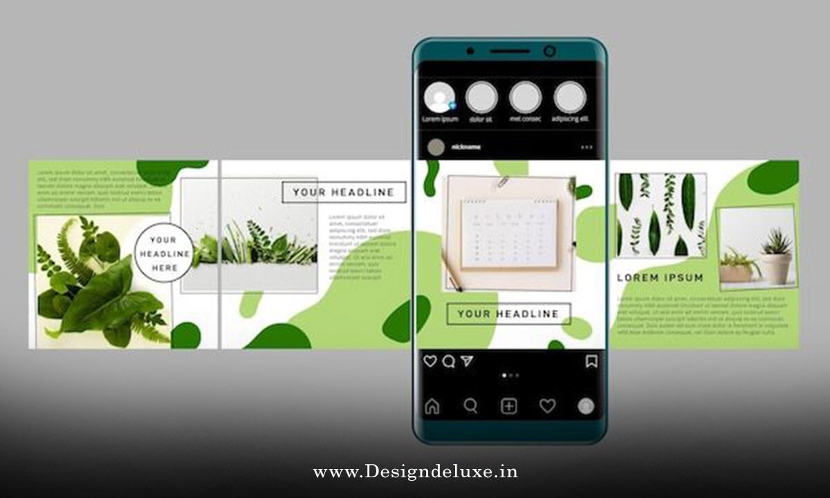 Instagram carousel ad templates