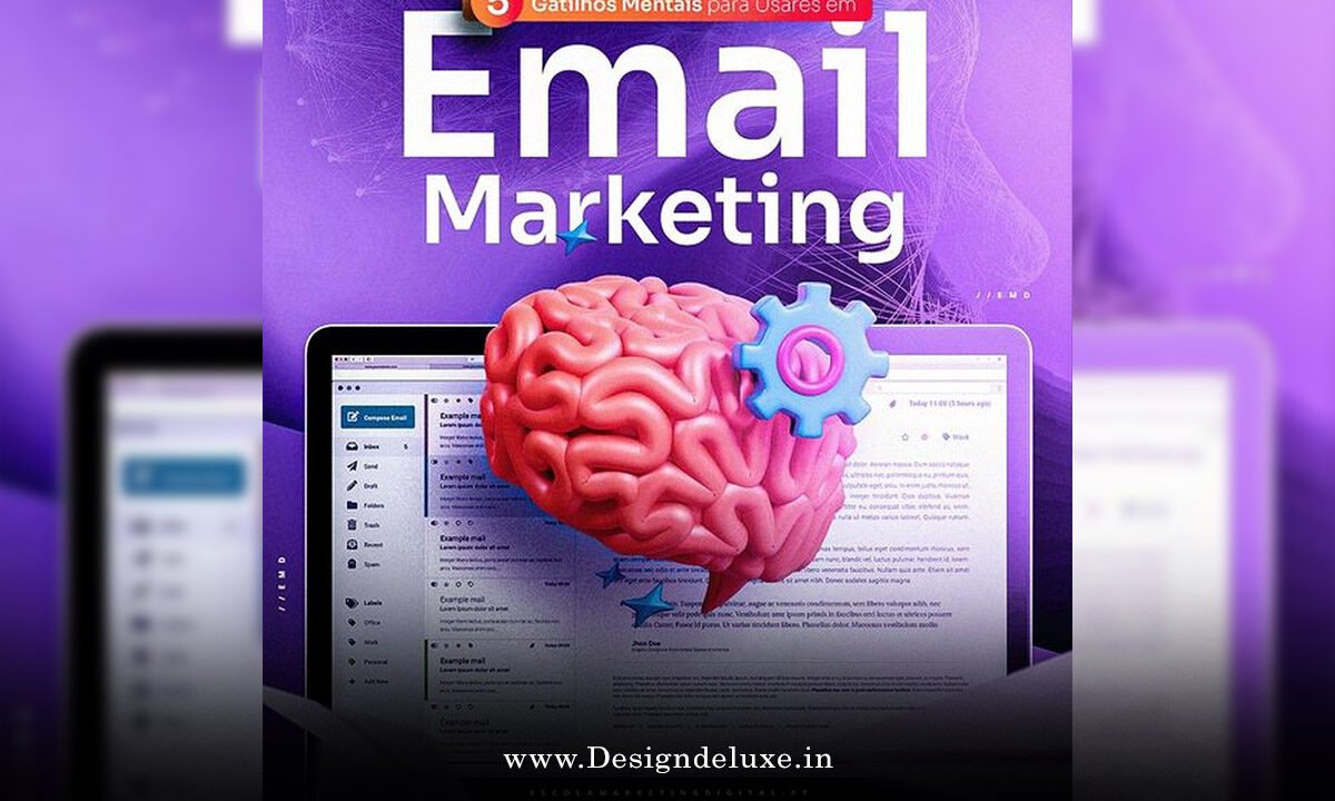 Personalized email marketing template design for higher opens