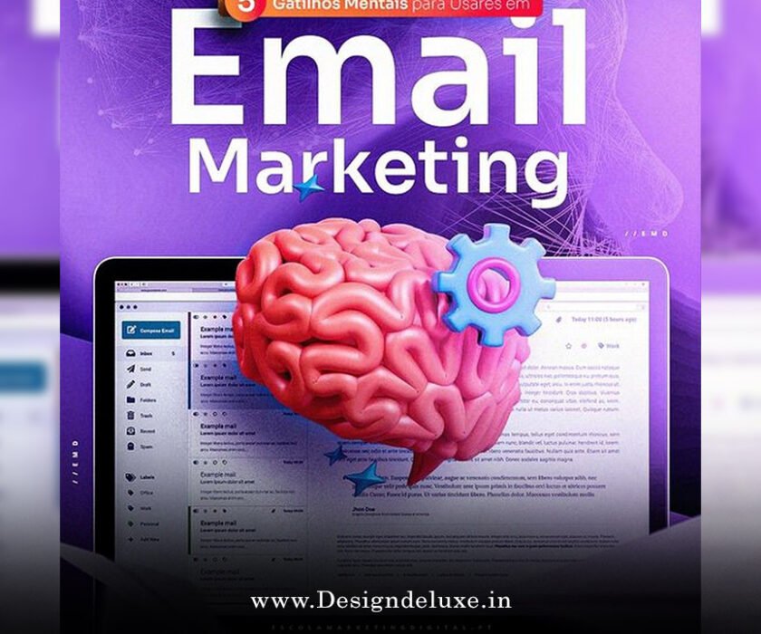 Personalized email marketing template design for higher opens