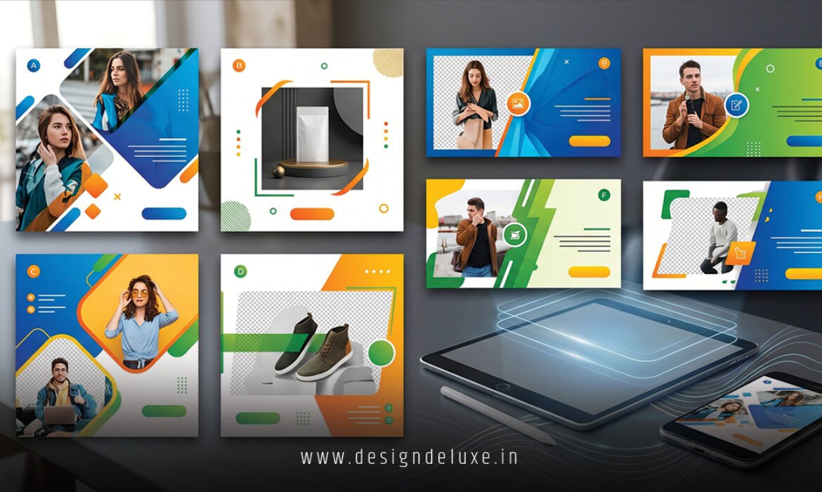 Social media ad design templates