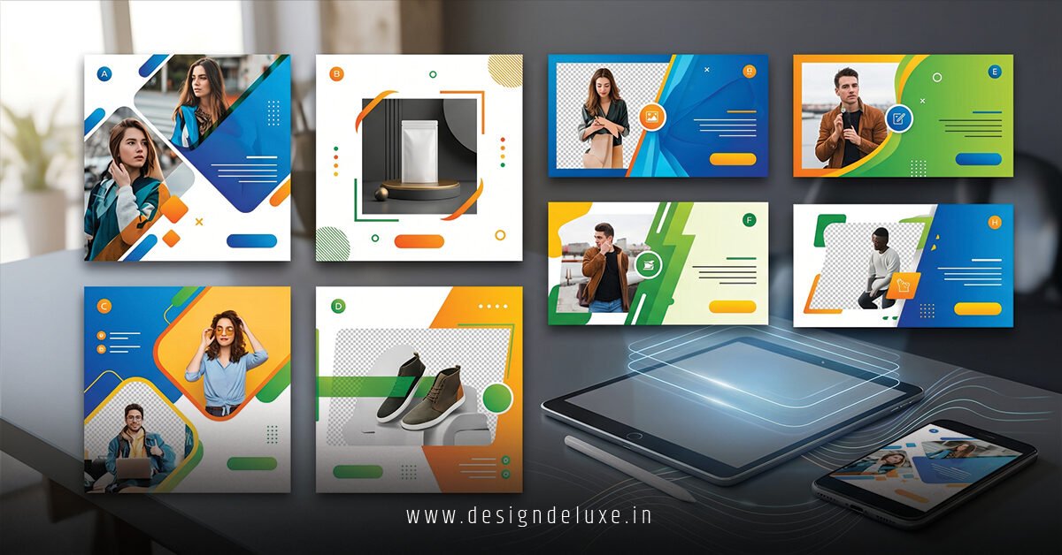 Social media ad design templates