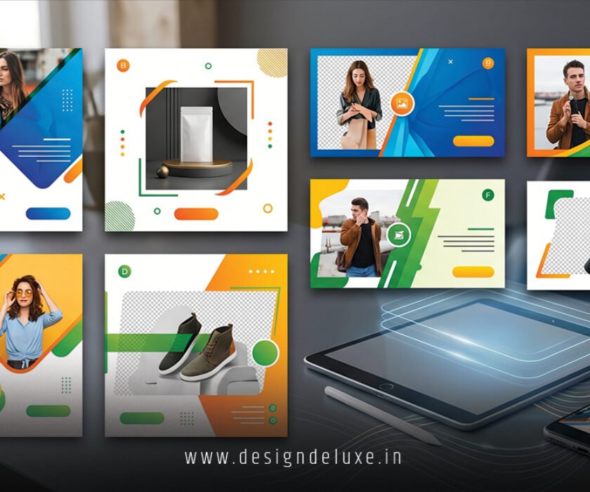Social media ad design templates