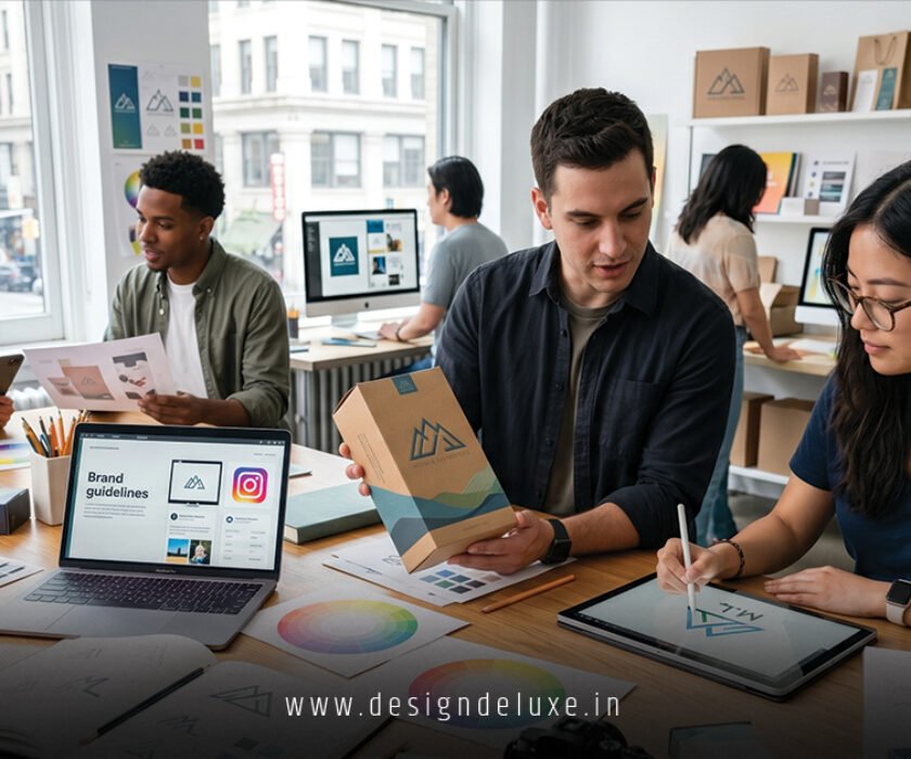 Affordable digital marketing for logo brand design and custom packaging