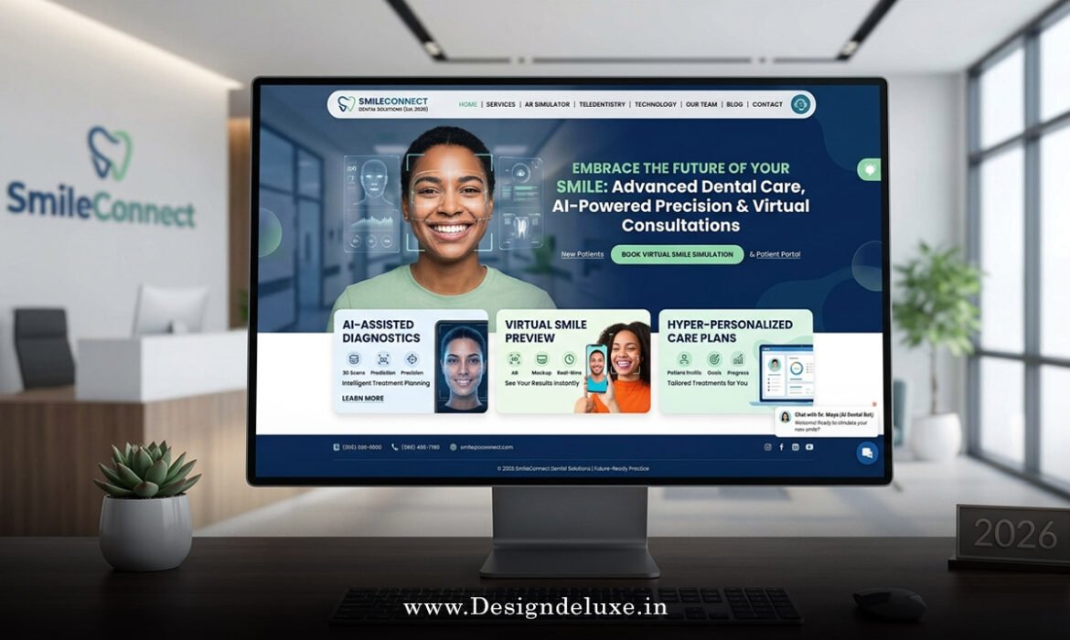 Dental website design trends 2026