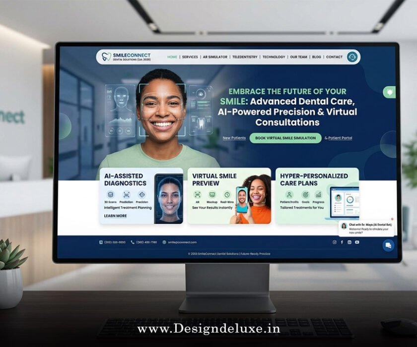 Dental website design trends 2026