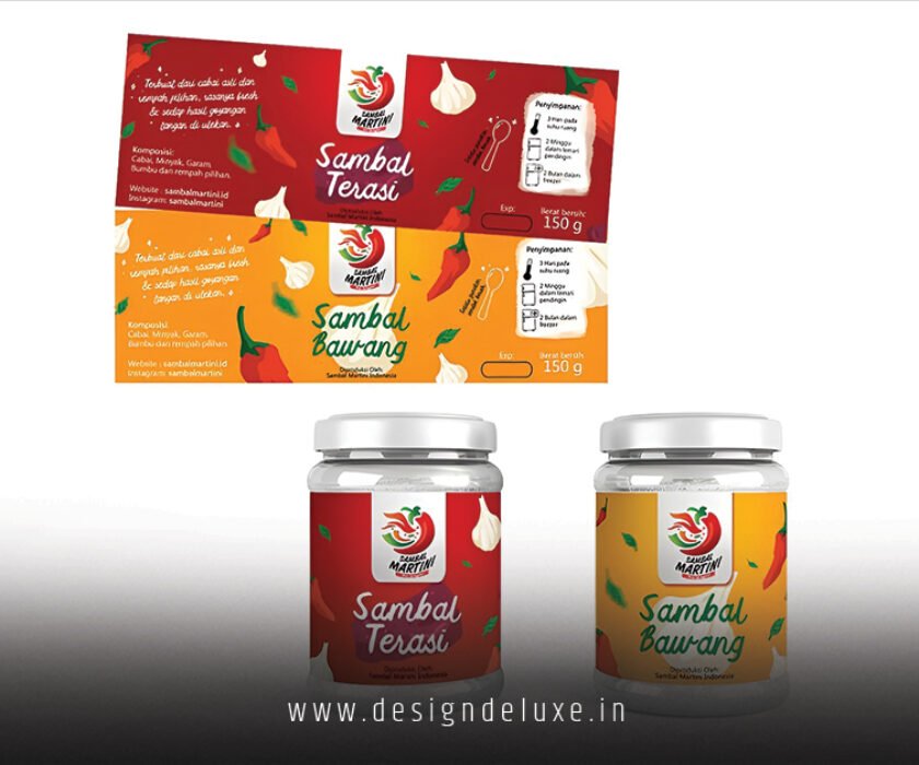 Food Packaging Label Design
