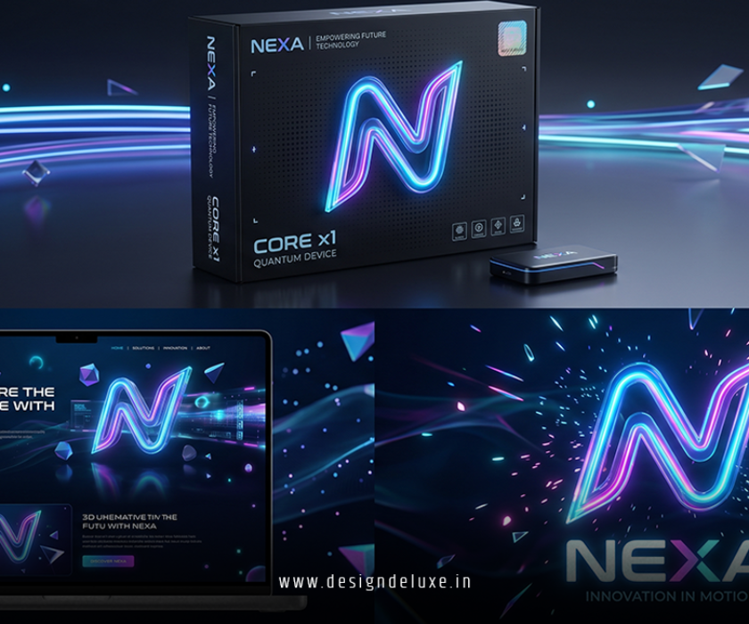 3D motion graphics logo design with immersive web design and packaging 2026