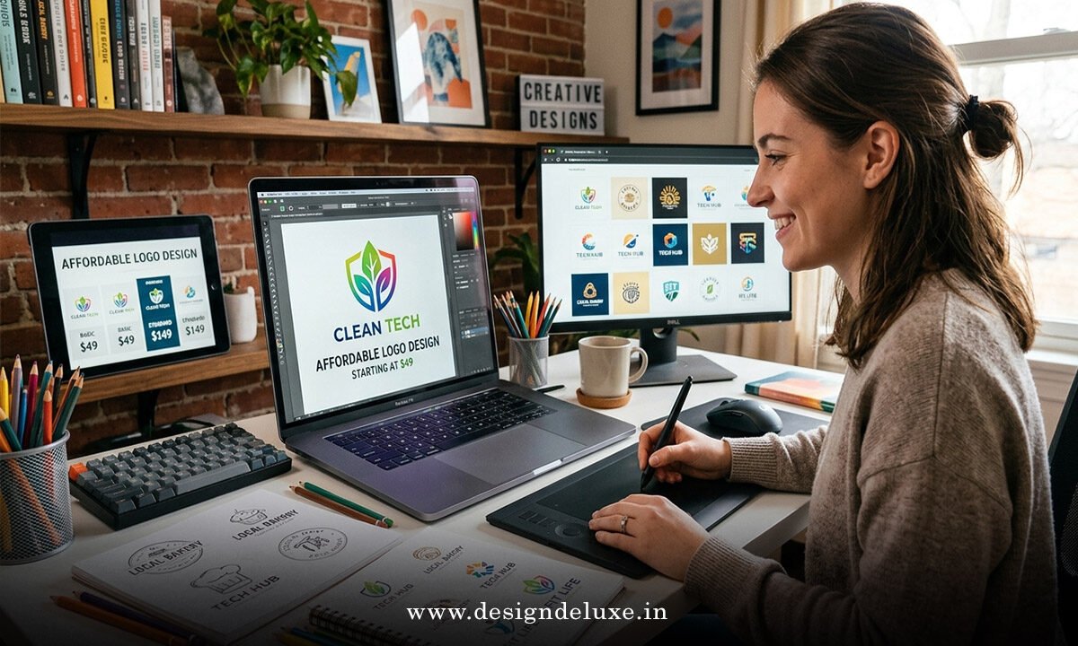 Affordable logo design and complete branding packages for new businesses