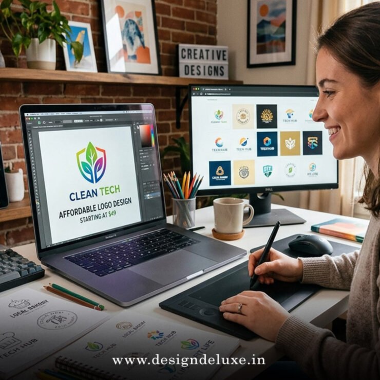 Affordable logo design and complete branding packages for new businesses
