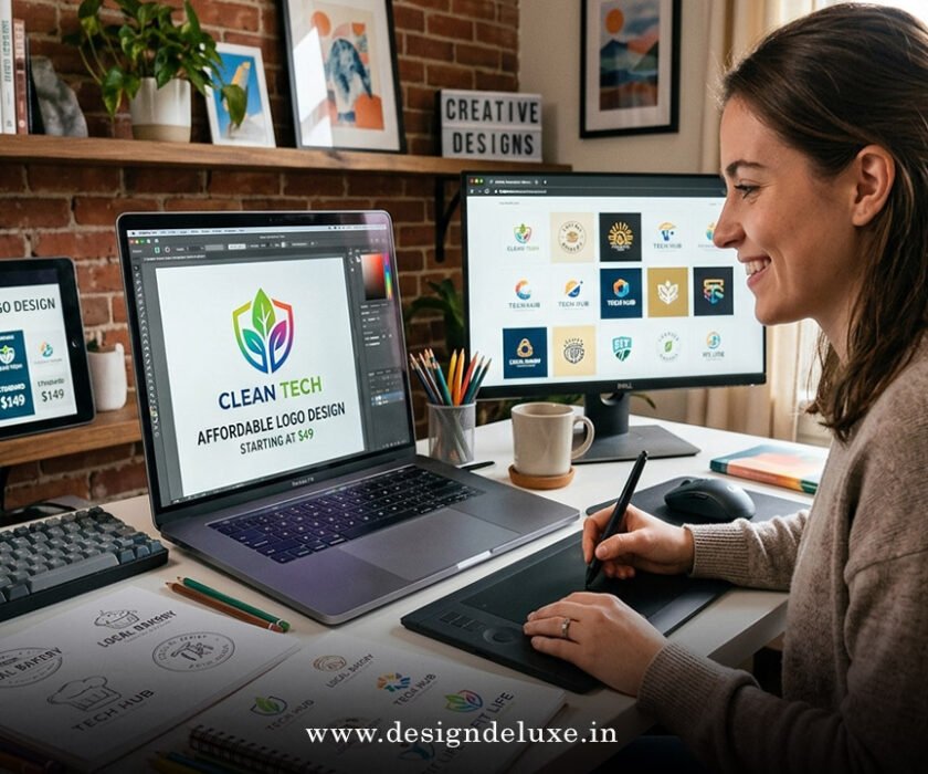 Affordable logo design and complete branding packages for new businesses
