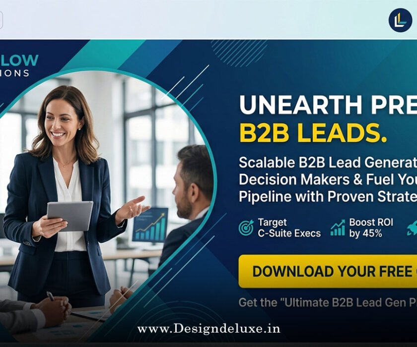 LinkedIn ad creative design for B2B lead generation campaigns