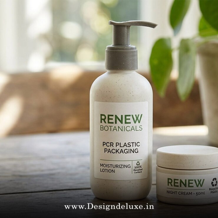 PCR Plastic Cosmetics Packaging