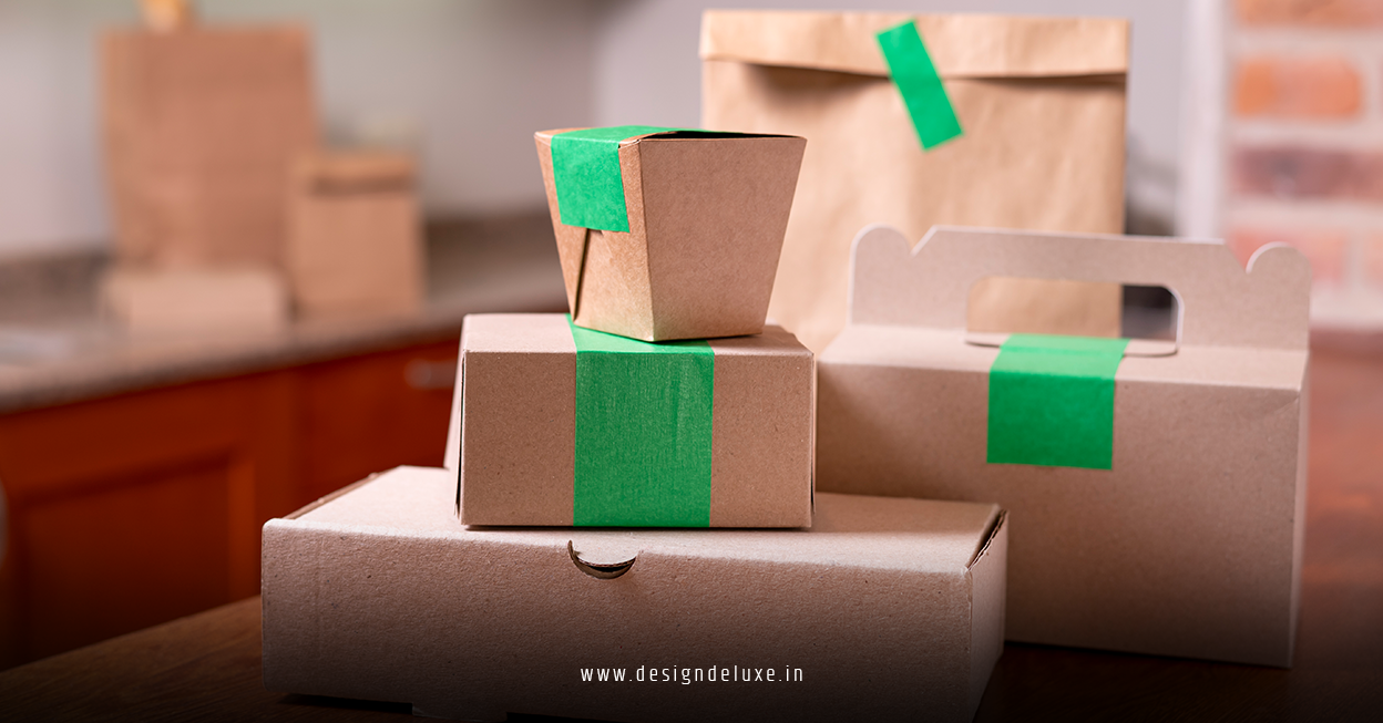 Retro futurism motion graphics banner ads and sustainable packaging design for e-commerce
