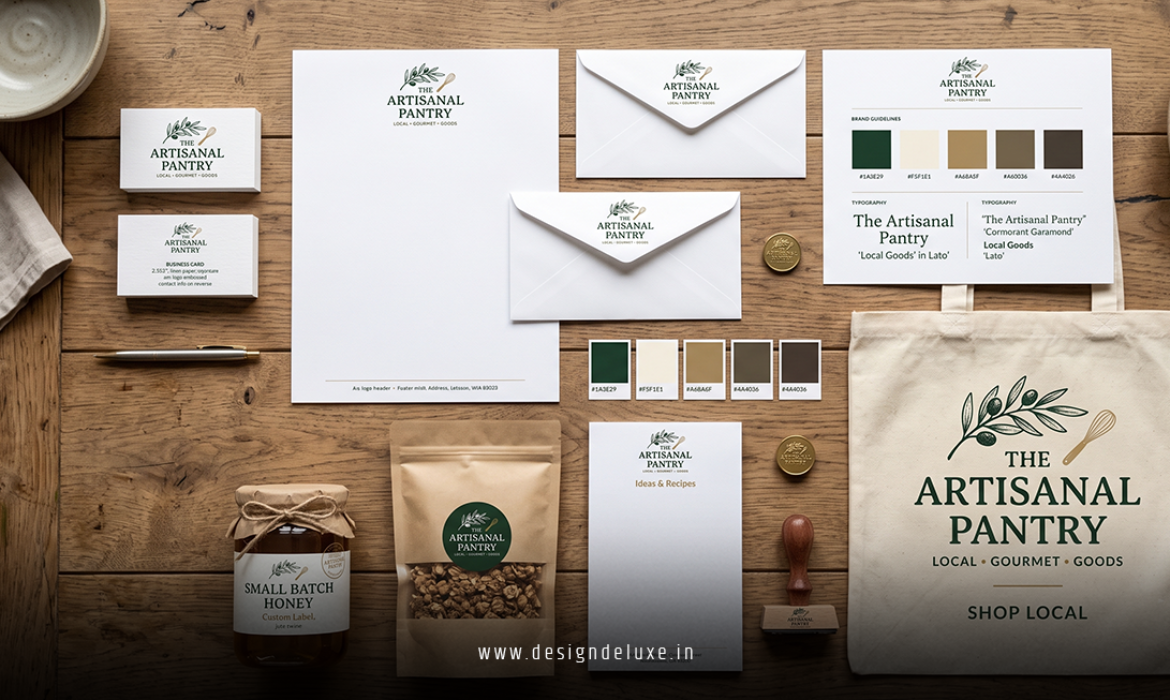 Affordable logo and brand identity design package for small business
