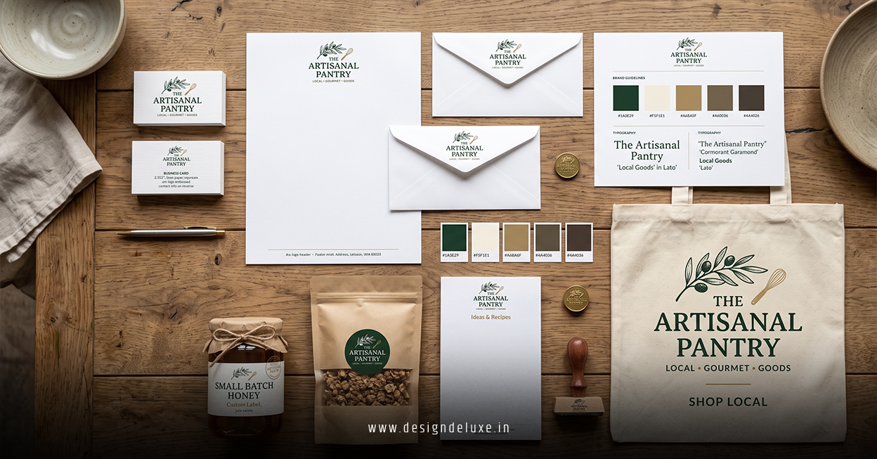 Affordable logo and brand identity design package for small business