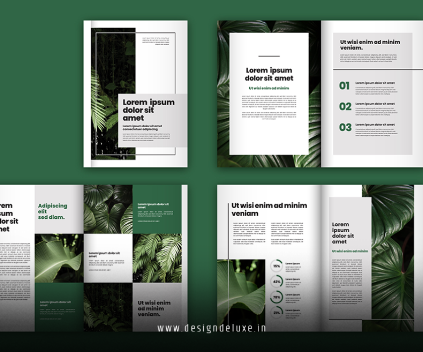 Magazine layout design and print advertising services for businesses