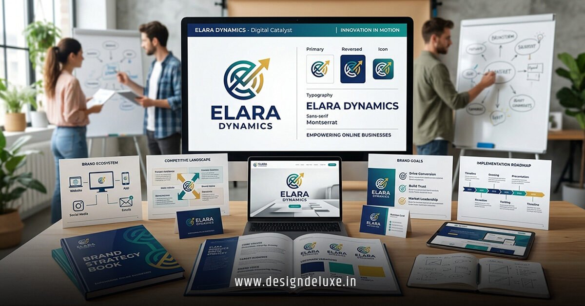 Professional logo design and brand strategy for online businesses