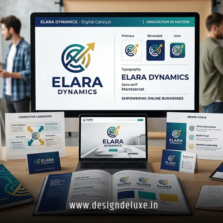 Professional logo design and brand strategy for online businesses