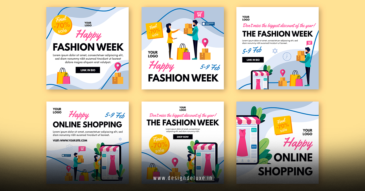 Social media ad creative design and motion graphics for ecommerce brands