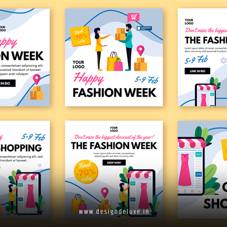 Social media ad creative design and motion graphics for ecommerce brands