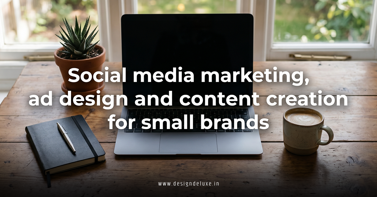 Social media marketing, ad design and content creation for small brands