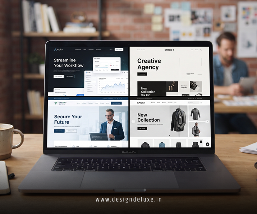 Professional website design and social media advertising graphics