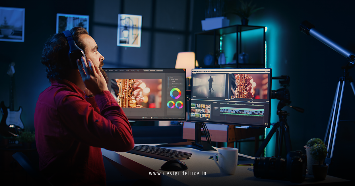 Video editing and motion graphics services for social media advertising campaigns