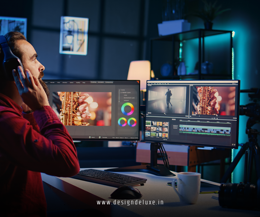 Video editing and motion graphics services for social media advertising campaigns