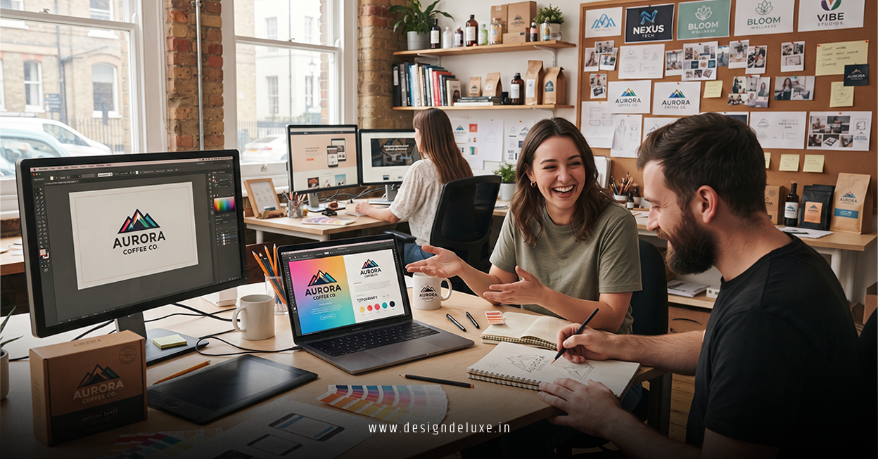 Creative logo design, brand packaging and graphic design services for startups: A Simple Guide For Founders