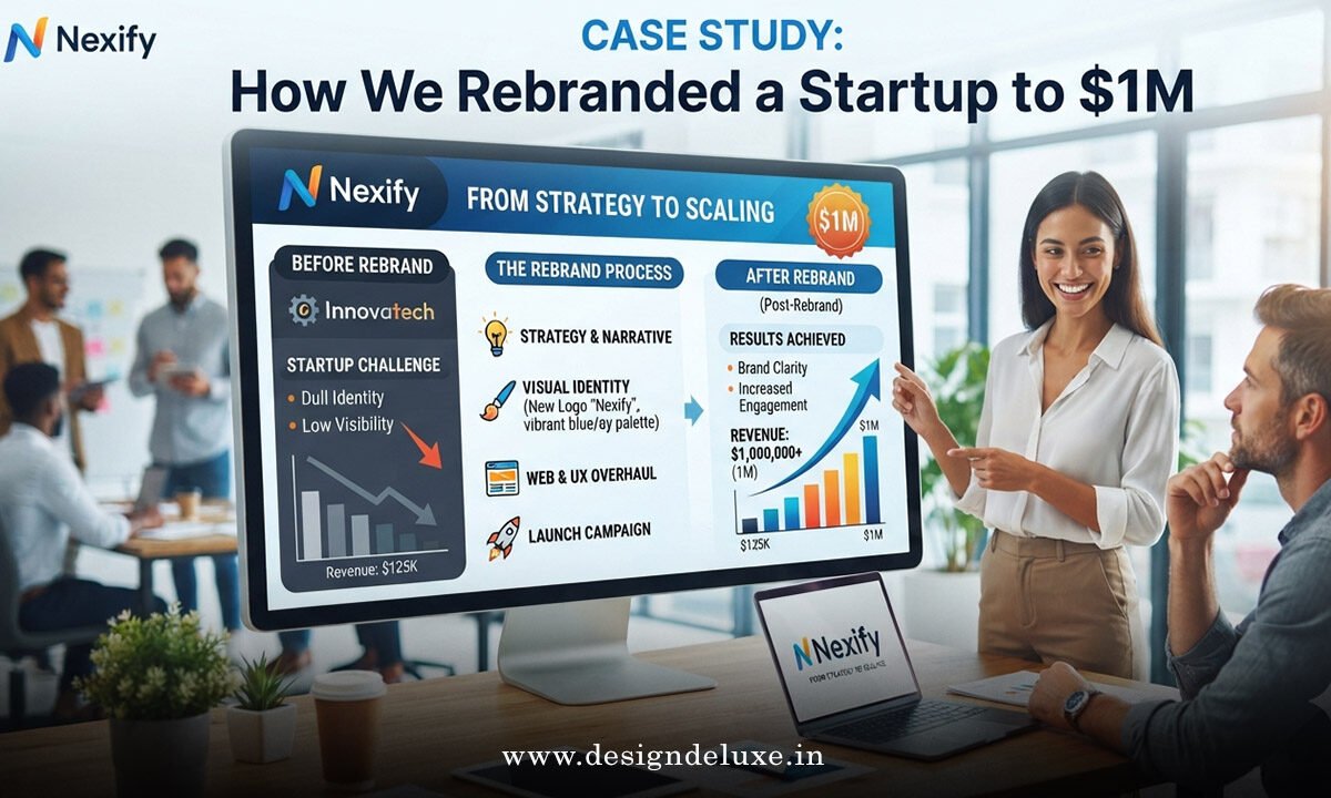 Case Study: How We Rebranded a Startup to $1M