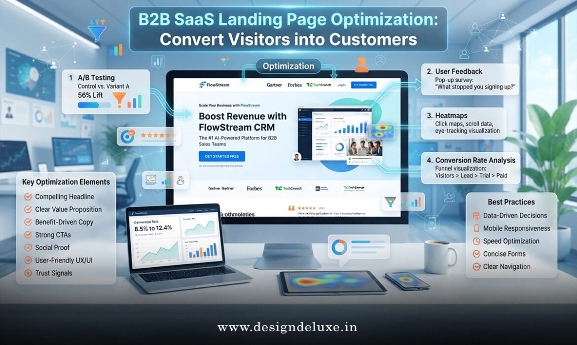 B2B SaaS Landing Page Optimization