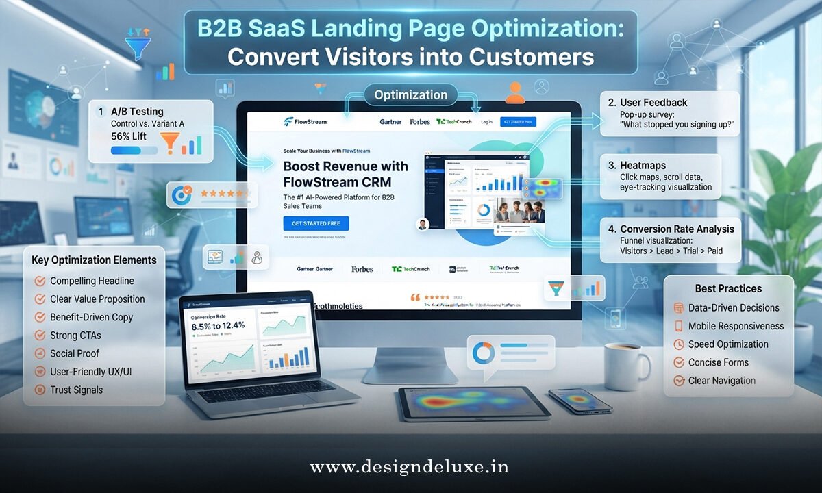 B2B SaaS Landing Page Optimization