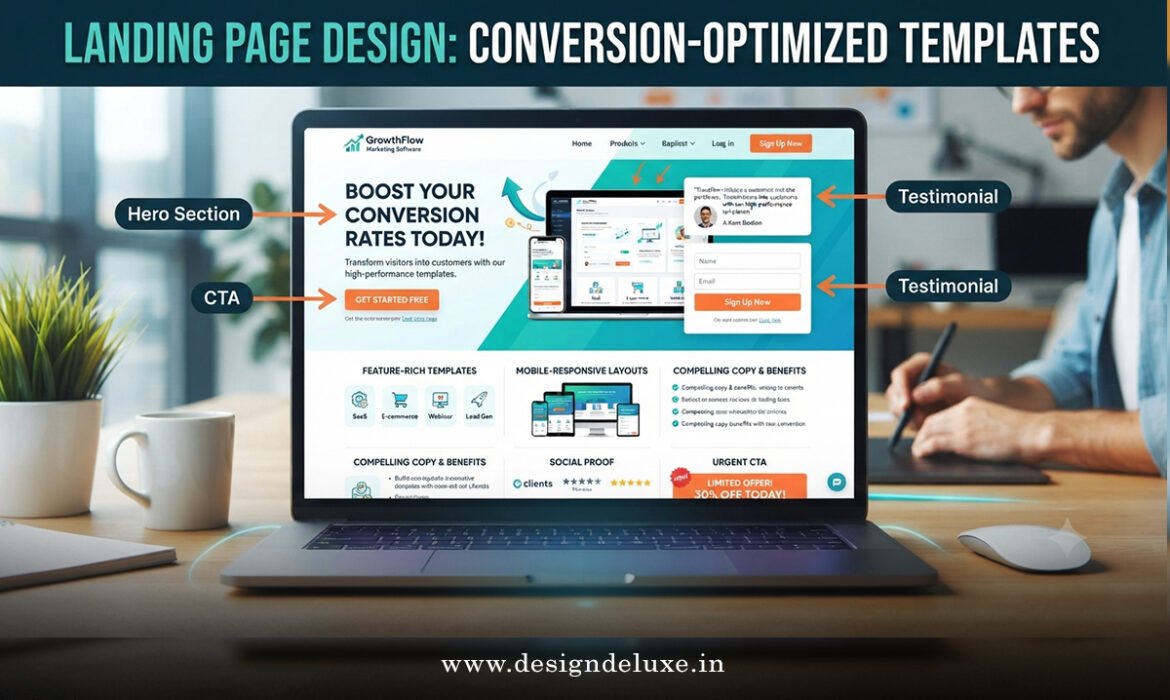 Landing Page Design: Conversion-Optimized Templates