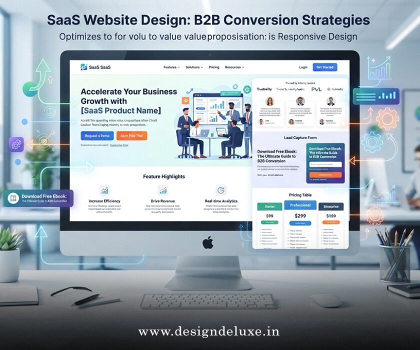 SaaS Website Design: B2B Conversion Strategies